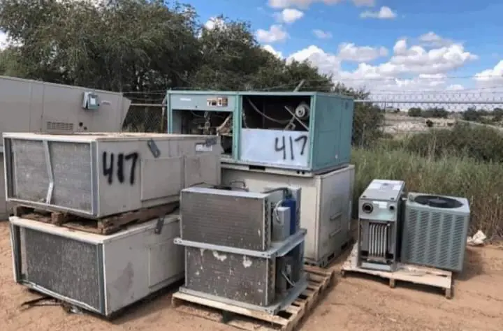 يشتري المكيفات الخربان